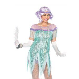 Foxtrot Flirt Flapper Costume, Two Piece 20s-inspired Set